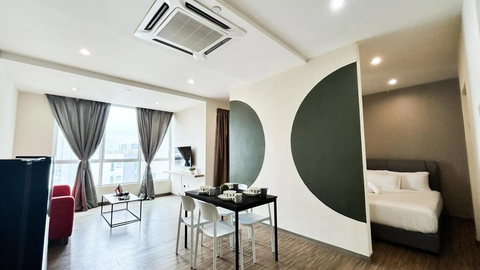 아파트 Setapak Central Studio Suites By Manhattan Group 쿠알라룸푸르
